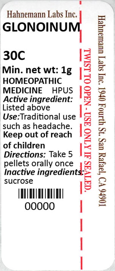 Glonoinum 30C 1g - Glonoinum 30C 1g